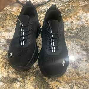 Steve Madden black tennis shoes size 9 women’s